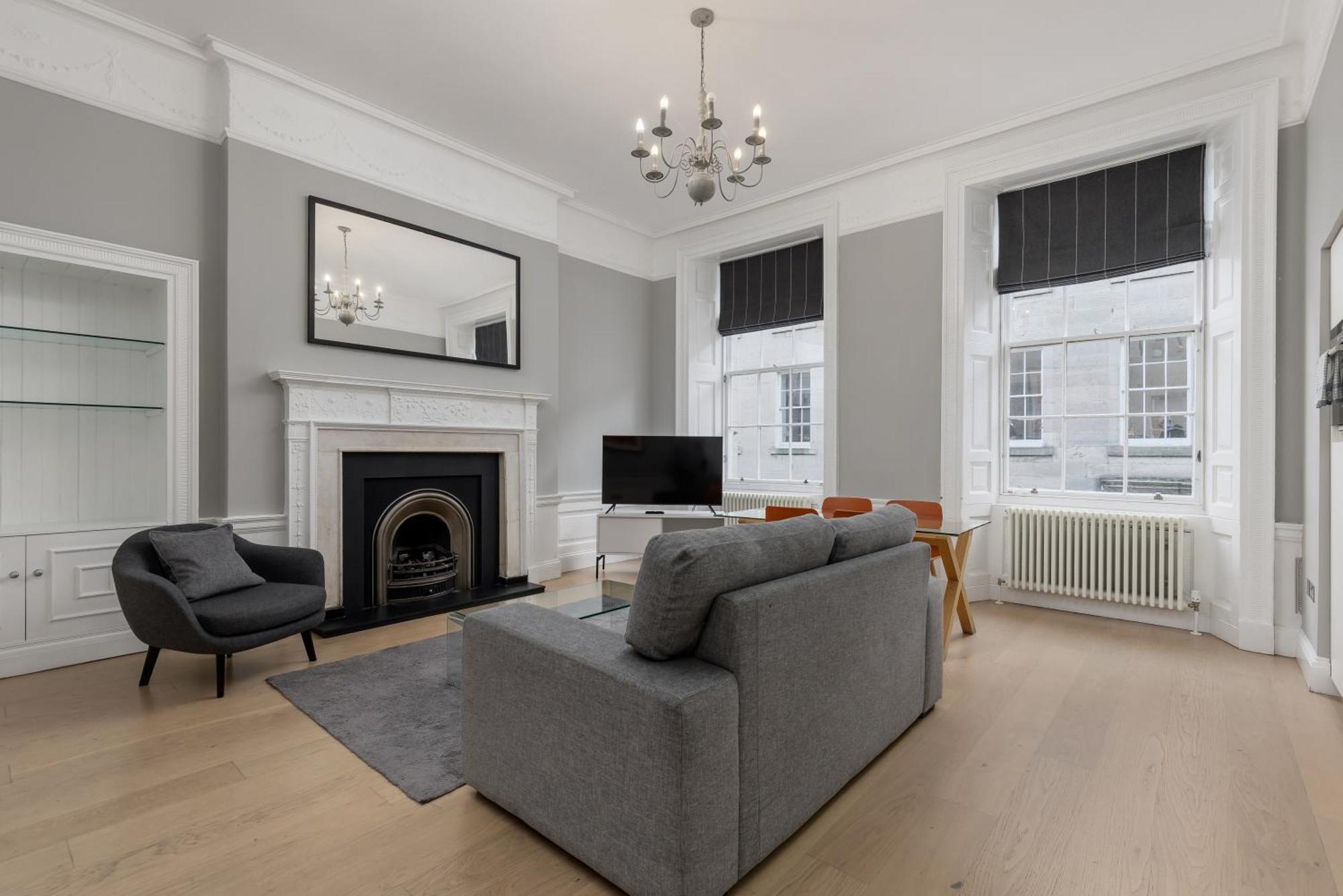 Destiny Scotland - Hill Street Apartments Edinburgh Bagian luar foto