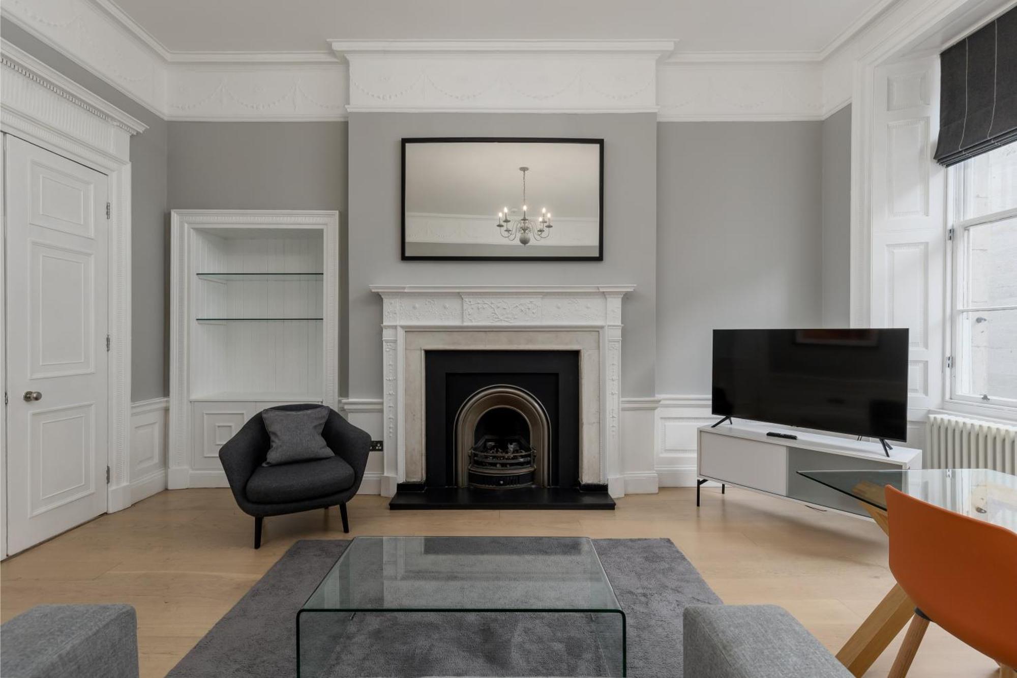 Destiny Scotland - Hill Street Apartments Edinburgh Bagian luar foto